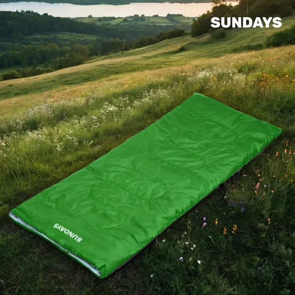 Изображение товара Спальный мешок Sundays ZC-SB001 (4шт, зеленый)