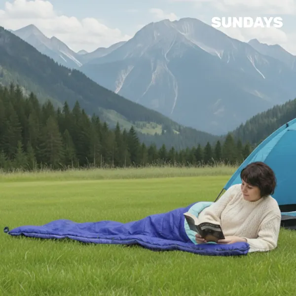 Изображение товара Спальный мешок Sundays ZC-SB001 (2шт, синий)