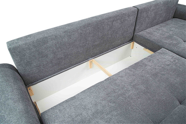 Изображение товара Диван угловой Домовой Evento 4УС (Santos Light Grey)