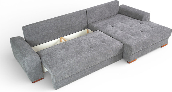 Изображение товара Диван угловой Домовой Evento 4УС (Santos Light Grey)