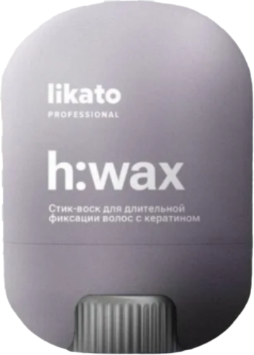 Изображение товара Воск для укладки волос Likato Professional H:wax С кератином. Для длительной фиксации (15г)
