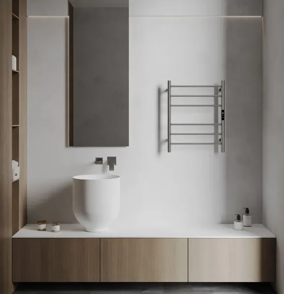 Изображение товара Полотенцесушитель электрический Abber Standard AH4606 (хром)