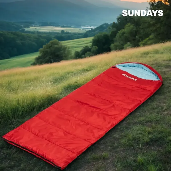Изображение товара Спальный мешок Sundays ZC-SB010 (4шт, красный)