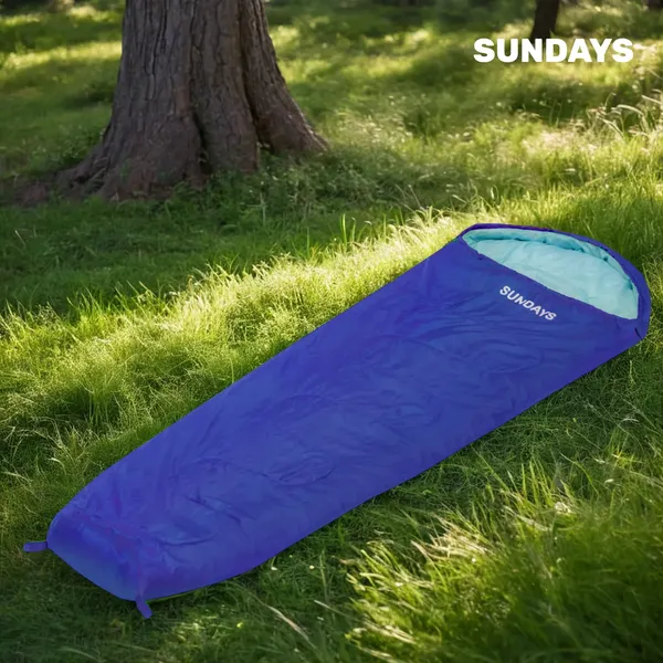 Изображение товара Спальный мешок Sundays ZC-SB-S4 (4шт, синий)