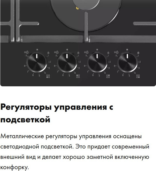 Изображение товара Газовая варочная панель Haier HHX-G64RFVLB