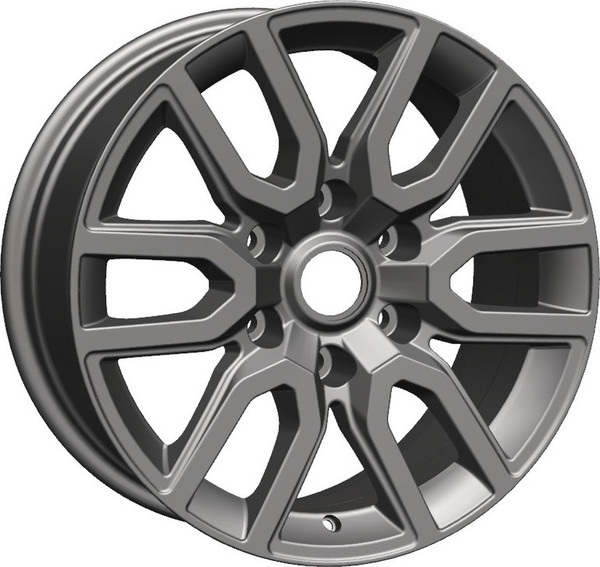 Литой диск Khomen KHW1723 L200 17x8" 6x139.7мм DIA 67.1мм ET 38мм (Gray) — фото 3