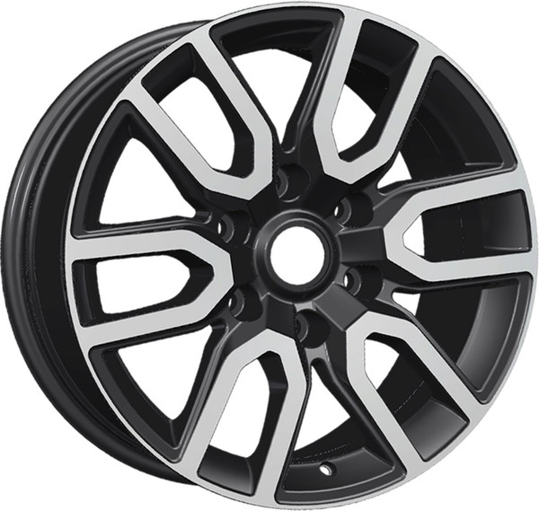 Изображение товара Литой диск Khomen KHW1723 Mazda BT50 17x8" 6x139.7мм DIA 93.1мм ET 45мм (Black FP)