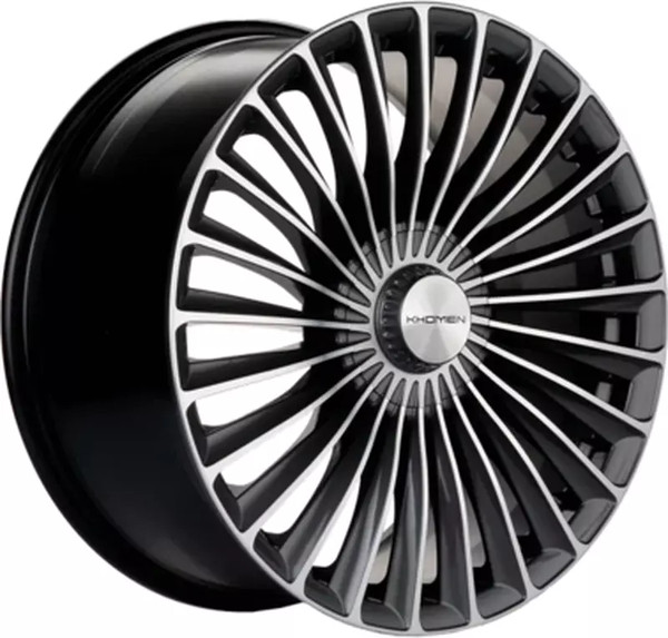Литой диск Khomen KHW2008 Mercedes Rear 20x9.5" 5x112мм DIA 66.6мм ET 38мм (Gray FP) — фото 3