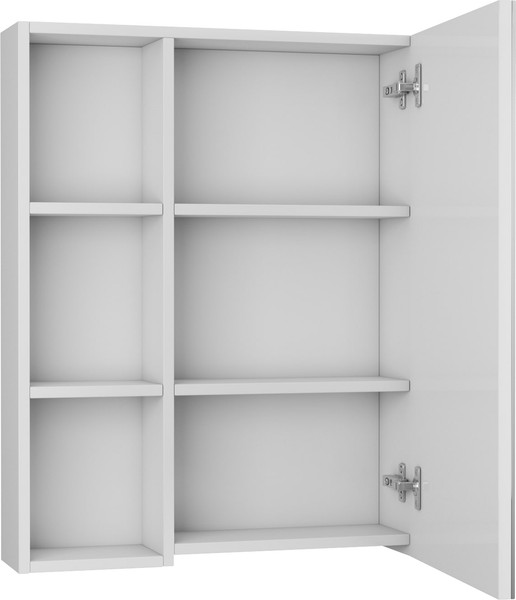 Изображение товара Шкаф с зеркалом для ванной Uncoria Арно 60 (белый)