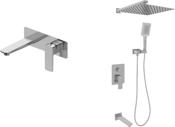 Изображение товара Душевая система со смесителем Oliveeka OL-88939003+869003-BN