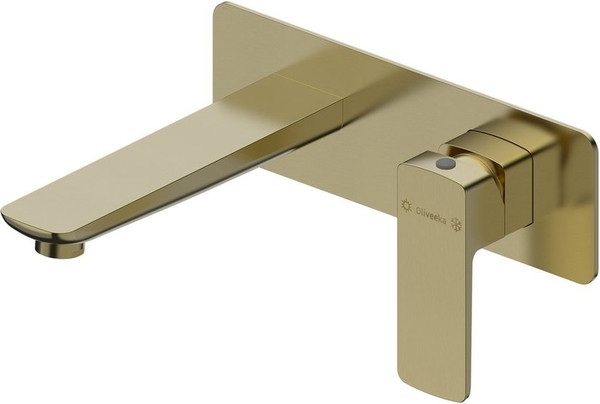 Изображение товара Комплект смесителей Oliveeka OL-639003A+869003-BG (золотой матовый)