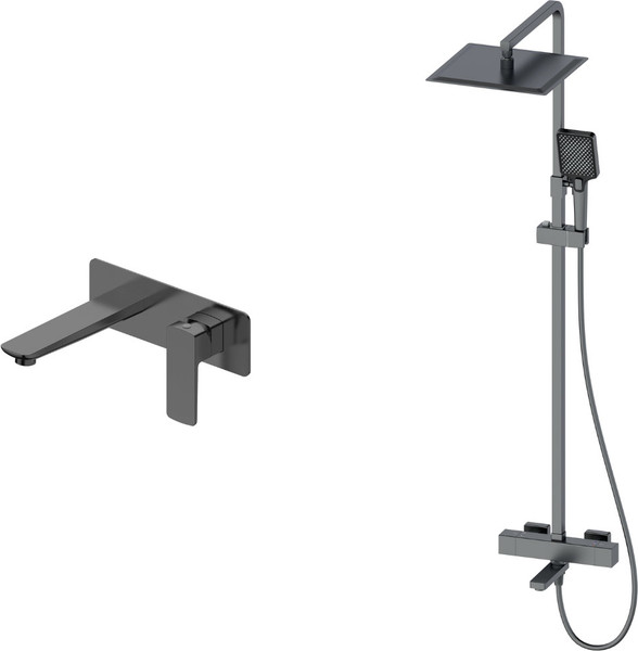 Изображение товара Душевая система со смесителем Oliveeka OL-739901+869003-BGM