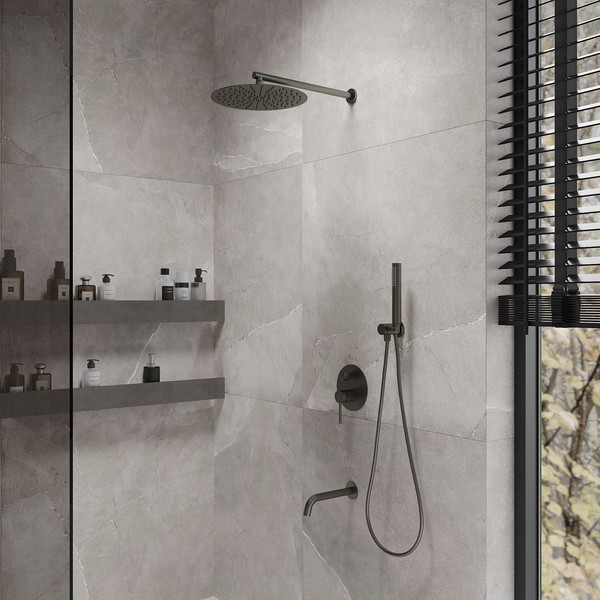 Изображение товара Душевая система со смесителем Oliveeka OL-88939017+88239017-BGM