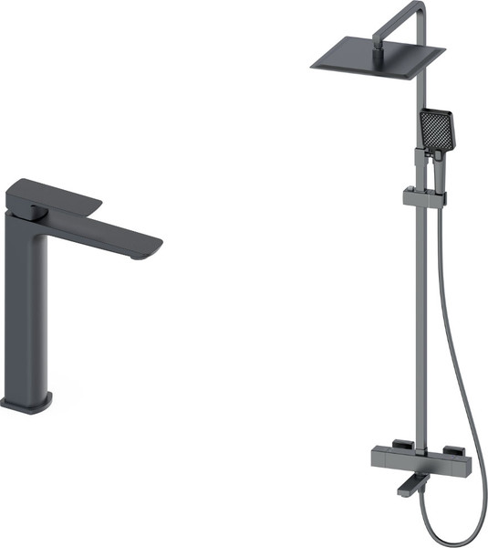 Изображение товара Душевая система со смесителем Oliveeka OL-739901+239003-BGM