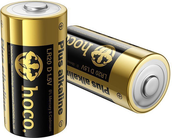 Изображение товара Комплект батареек Hoco LR20 Plus (2шт)