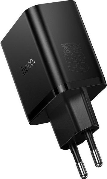 Изображение товара Адаптер питания сетевой Hoco N75 (черный)