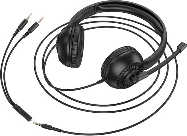 Изображение товара Наушники-гарнитура Hoco W112 (черный)