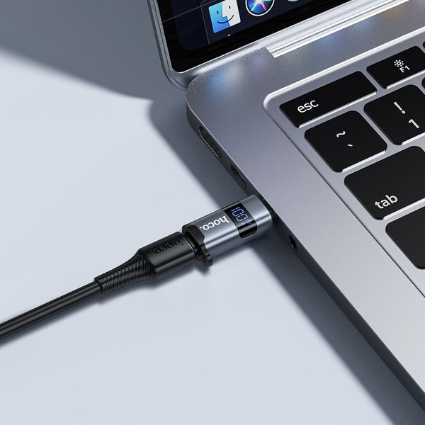 Изображение товара Адаптер Hoco UA44 Type-C-Type-C (металлик)