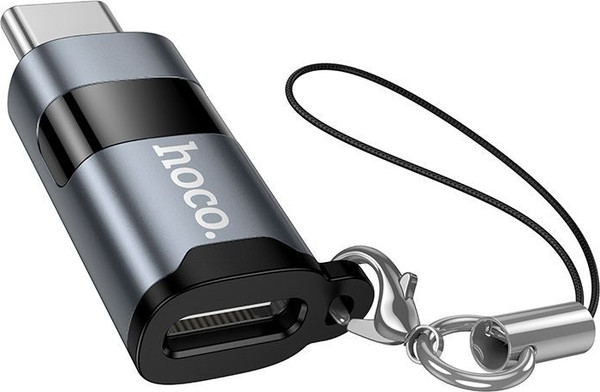 Изображение товара Адаптер Hoco UA44 Type-C-Type-C (металлик)