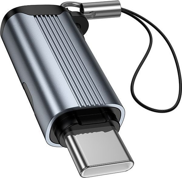 Изображение товара Адаптер Hoco UA44 Type-C-Type-C (металлик)
