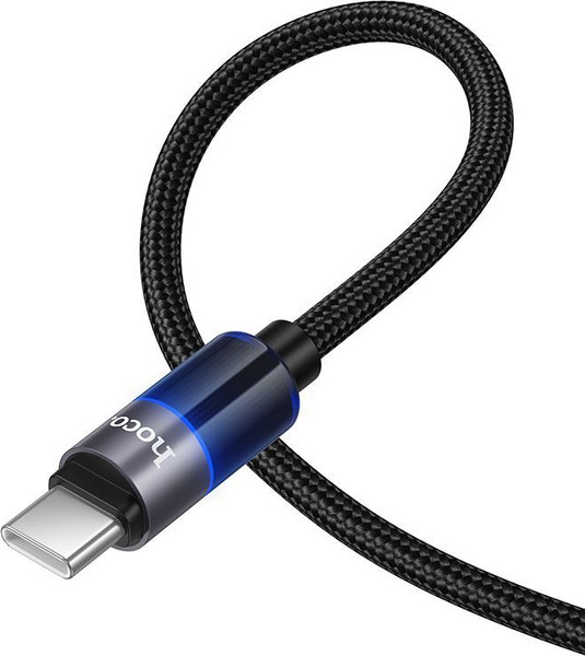 Изображение товара Кабель Hoco DU65 Type-C (1м, черный)