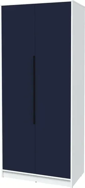 Изображение товара Шкаф Interline Концепт КТ-Ш2 Глосс (белый платинум/индиго)