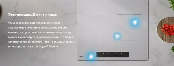 Изображение товара Индукционная варочная панель Haier HHY-Y64TVTPG