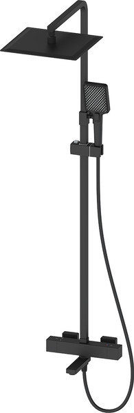 Изображение товара Душевая система со смесителем Oliveeka OL-739901-MB (черный матовый)