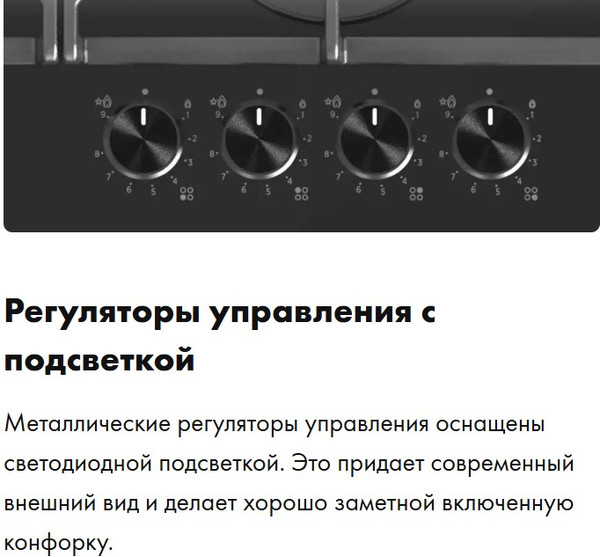 Изображение товара Газовая варочная панель Haier HHX-G64RNLB