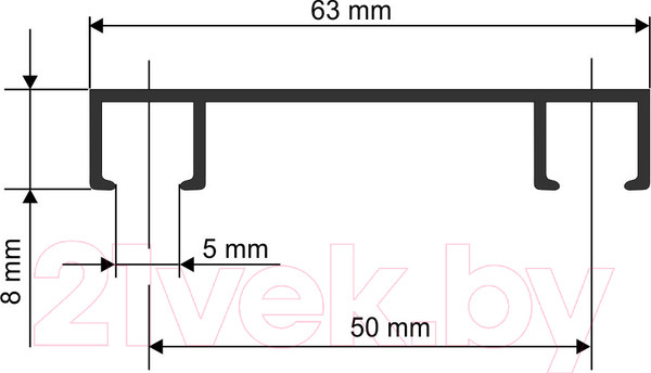 Изображение товара Карниз для штор Lm Decor D-6 (4м)