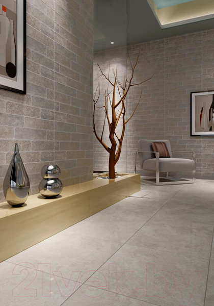 Изображение товара Плитка Beryoza Ceramica Брикстоун GP коричневый (300x600)