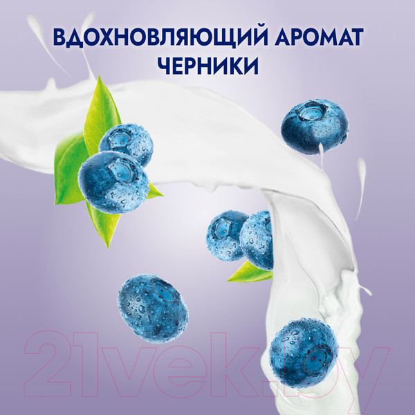 Изображение товара Гель для душа Фа Черничный йогурт. Аромат черники (750мл)