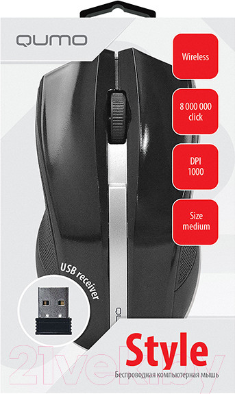 Изображение товара Мышь Qumo Office M15 Style