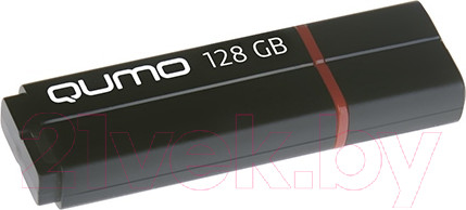 Изображение товара USB flash накопитель Qumo Speedster 128GB 3.0 Black / QM128GUD3-SP