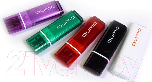 Изображение товара USB flash накопитель Qumo Optiva 01 8GB 2.0 White / QM8GUD-OP1
