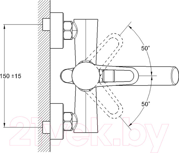 Изображение товара Смеситель G.Lauf NUD3-A045