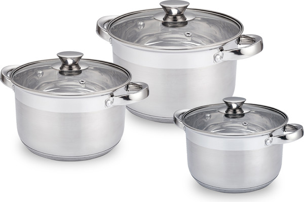 Изображение товара Набор кастрюль Appetite Silver WT20SET2