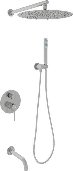 Изображение товара Душевая система со смесителем Oliveeka OL-88939017-BN (никель матовый)