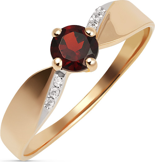 Изображение товара Кольцо из желтого золота Кристалл CJ66900226773 (р.16)