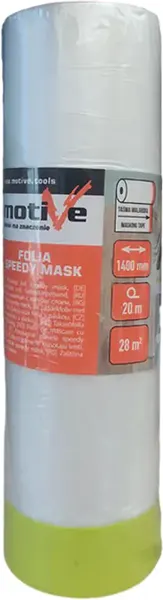 Изображение товара Пленка строительная Firsttool Speedy Mask 1400мм / F010236 (20м)