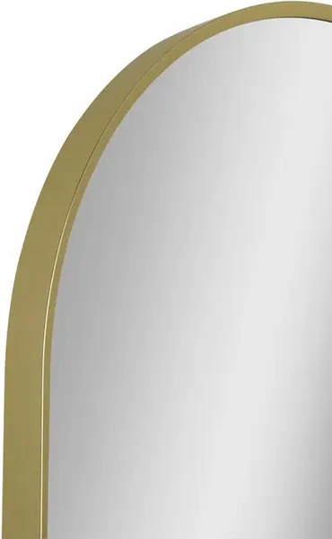 Изображение товара Зеркало Континент Miaro Gold LED 45x80 (золотой)