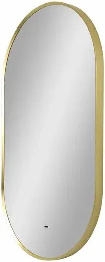 Изображение товара Зеркало Континент Miaro Gold LED 45x80 (золотой)
