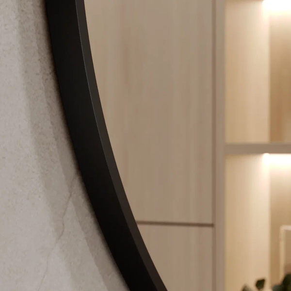 Изображение товара Зеркало Континент Ливро D70 (черный, без подсветки)