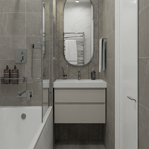 Изображение товара Плитка Lasselsberger Ceramics Блюм 6260-0016 (603x300, белый)