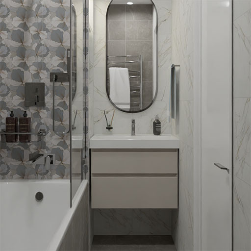 Изображение товара Плитка Lasselsberger Ceramics Блюм 6260-0016 (603x300, белый)