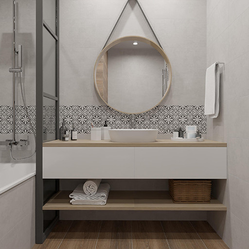 Изображение товара Плитка Lasselsberger Ceramics Винтаж Вуд 6260-0018 (603x300, светло-серый)