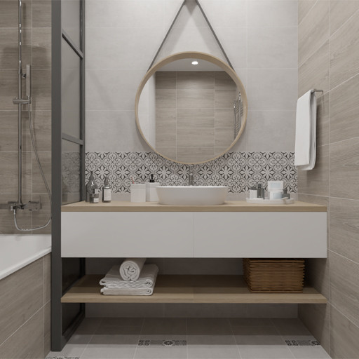 Изображение товара Плитка Lasselsberger Ceramics Винтаж Вуд 6260-0018 (603x300, светло-серый)