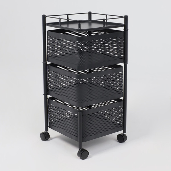 Изображение товара Этажерка AksHome Kleo (черный)