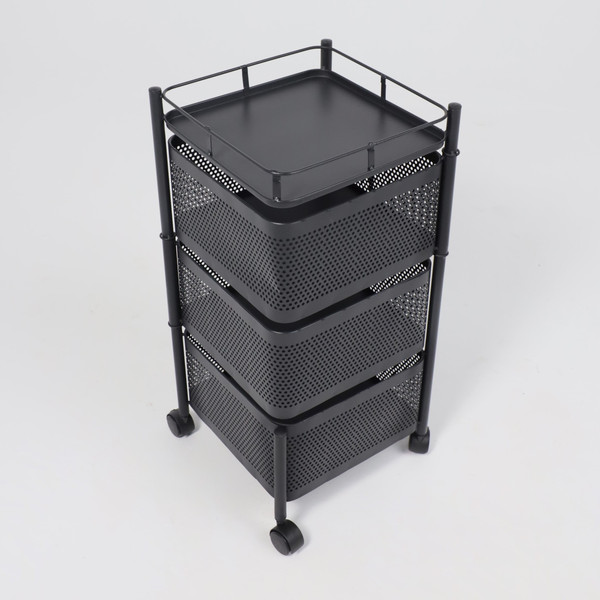 Изображение товара Этажерка AksHome Kleo (черный)