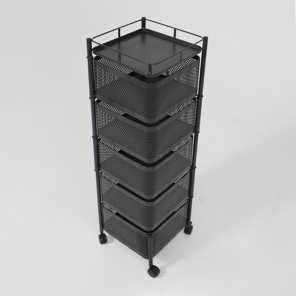 Изображение товара Этажерка AksHome Pirr (черный)